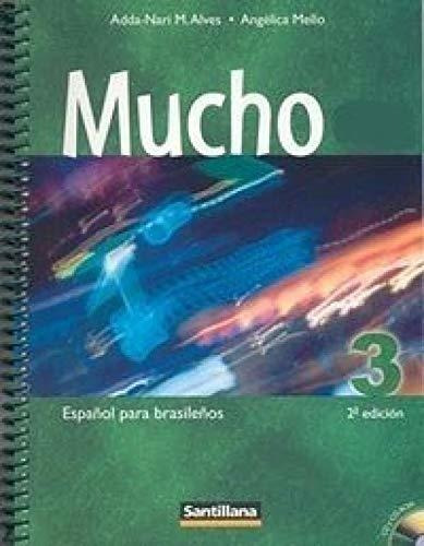 Libro Mucho 3 - Espanol Para Brasilenos De Santillana (moder