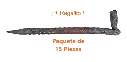 Alcayata Artesanal De Varilla 3/8 , 18cm-22cm Hechiza