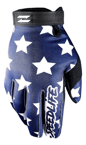 Guantes Cross Mx Radikal Star Azul Avant Motos Talle S