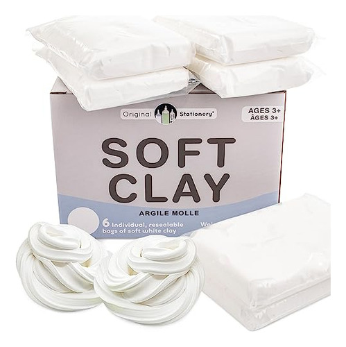 Soft Clay For Slime Supplies, Modeling Foam Clay & Whit...