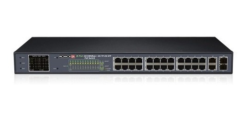 Switch Provision Isr De 24 Puertos Ethernet Poe Y 2 Ranu /v