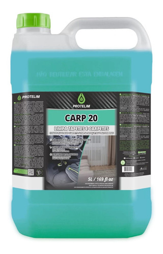 Limpa Carpete E Estofados Prot Carp-20 5l + Prot Mult 100 5l