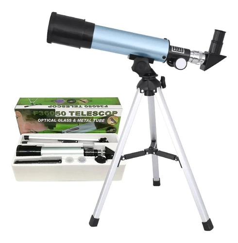 Telescopio Refractor Monocular Aprendiz Niños Astronomico