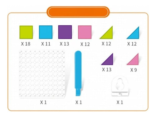 Puzzle Didactico 4 En 1 Abecedario 98 Piezas Bloques 3d.f