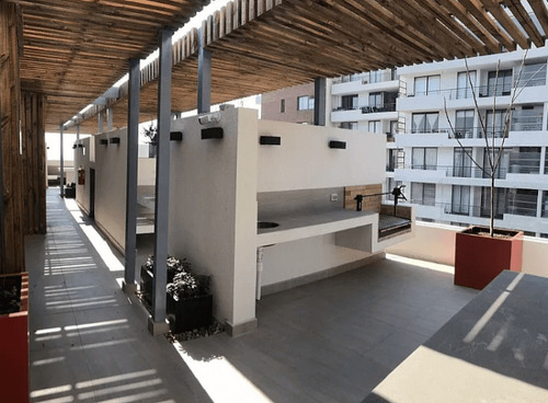 Depto 2d2b + Terraza, Con Estacionamiento Y Bodega, Pasos De