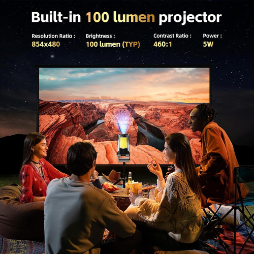 Oukitel Wp100 Titan 48gb (16+32) Ram 512gb Rom Celular Resistentes 33000 Mah/66w De Carga Rápida Rugged Smartphone 32+200mp/proyector/lámpara De Cam