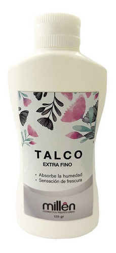 Talco Para Barbería Peluquería 120gr