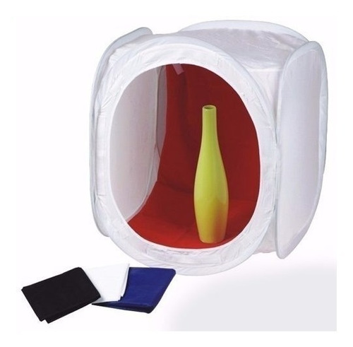 Imagem 3 de 4 de Mini Tenda Fotografica 40x40cm Luz Difusora Produtos Estúdio