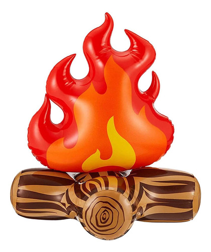 2 Outdoor Inflatable Campfire Set For Festive 2 Pcs