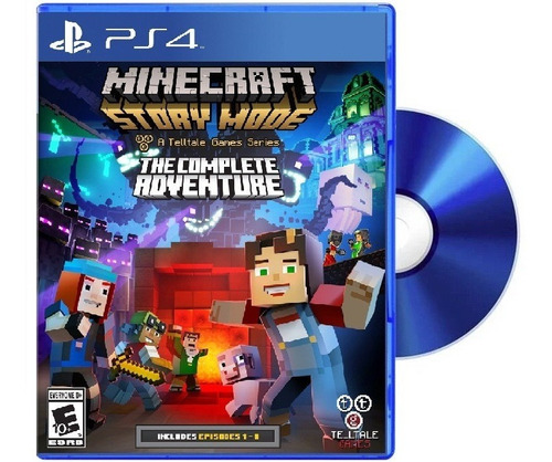 Minecraft Story Mode The Complete Adventure Ps4 Físico Nuevo