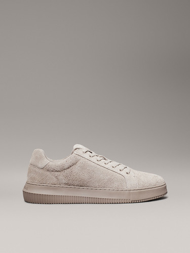Zapatillas Chunky Cupsole Low Suede Beige Calvin Klein