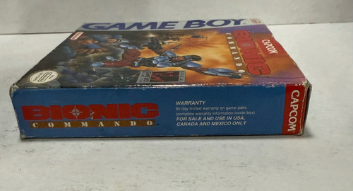 Bionic Commando | Game Boy Color Completo En Caja (Usado)