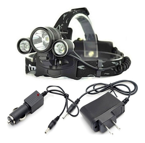 Farol Profissional 3 Leds T6 192.000w Luz Pisca P/ Bicicleta