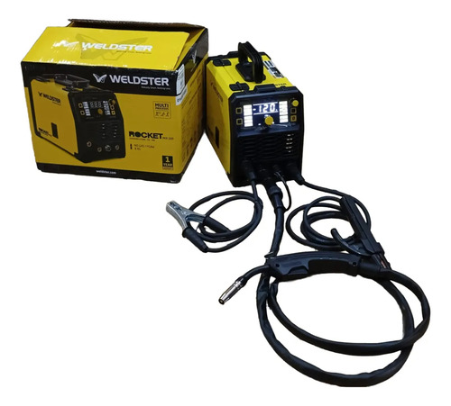 Soldadora Inversora Microalambre 110/220v 160a Rocket Mix160