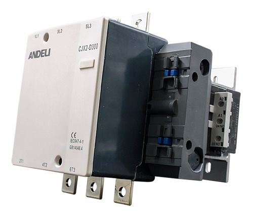 Contactor 300a Bobina 220v No Na + Nc Auxiliar Andeli