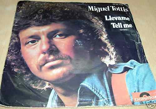 Miguel Tottis Llevame / Tell Me Vinilo Simple C/ Tapa Arg