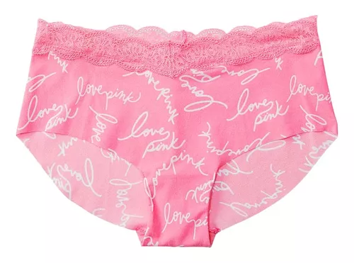 Calcinha Victorias Secret Pink Sem Costura Hipster Panty