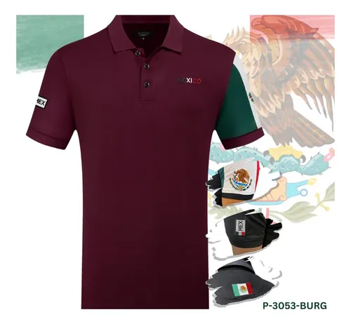 Playera Pavini cuello polo para hombre