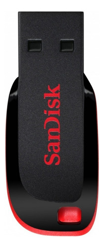Memoria Usb 128gb Sandisk Flash Drive Usb 2.0 - Black Color Negro