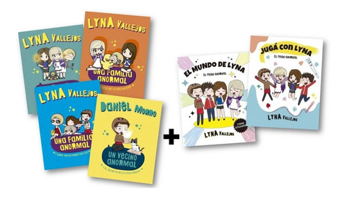 Combo Anormal 6 Libros Lyna Vallejos Daniel Morro