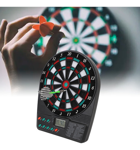 Juego De Tablero De Dardos Electrónico Con Puntuación Automá