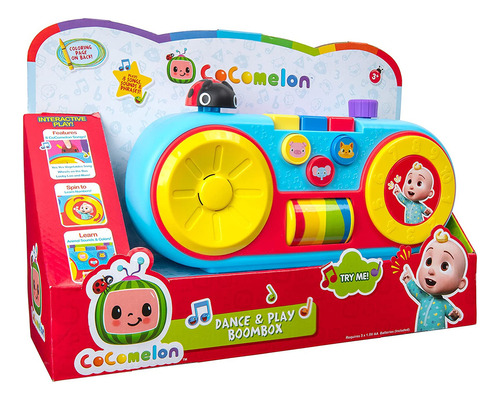 Dance And Play Boombox, 8 Canciones Completas, Colores,...