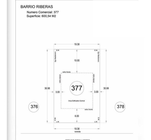 Imagen 4 de 14 de Terreno 600 M2 - Riberas