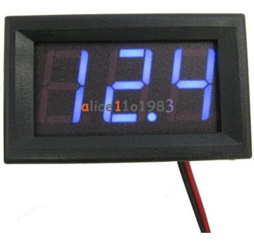 0,56  Dc5-30v Mini Voltímetro Led Panel Pantalla Digital Vol