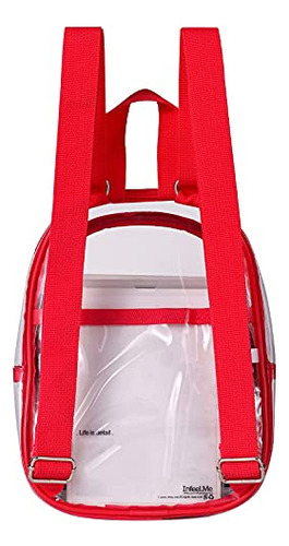 Mochila Transparente Mini Aprobada Por Estadio, Tamaño...