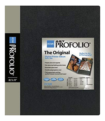 Itoya Art Profolio 8 1/2 X 11 Almacenamiento / Display Book