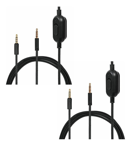 2 Cables Para Auriculares Gpro X G233 G433.-