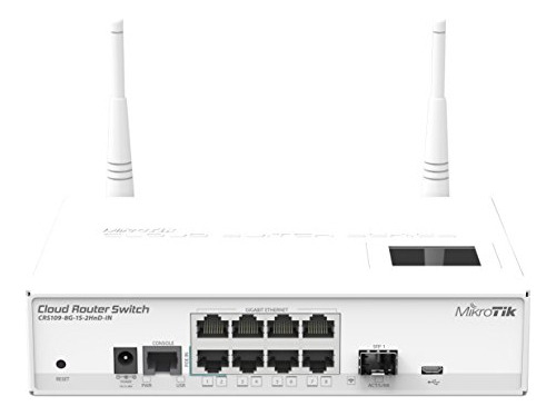 Mikrotik Cloud Router Switch Crs109 8 1s 2hnd In Wu