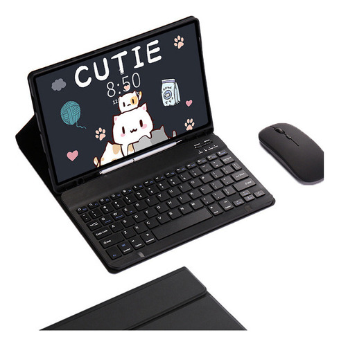 Funda, Teclado Y Ratón Para Galaxy Tab S6 Lite 10.4 Sm-p619