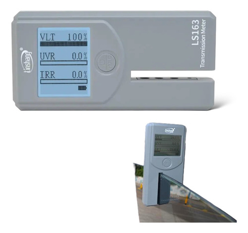 Medidor Tinte, Infrarrojo Uv 3 En 1 Poralizado Vidrio Auto