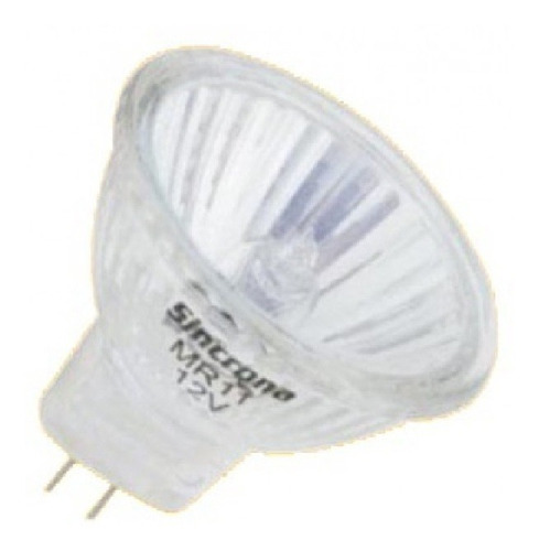 Lampada Mini Dicroica Mr11 20w 12v 30° 3000k Gu4 Oclaira