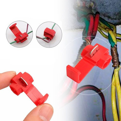 50un Conector Elétrico Derivação Emenda Fios 0,5 A 1,5mm