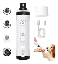 Comprar Molinillo Lima Corta Uñas Eléctrico Para Perros Gatos con Luz Led, Limador De Uñas para Mascotas USB Recargable Cortauñas Portatil Eléctrico 2 Velocidades Sin Dolor Silencioso Pequeño Mediano Grande
