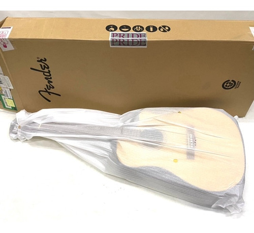 Violão Fender Cd-60 Sce Natural Tampo Maciço Novo Original