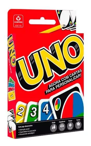 Jogo Uno Original Da Copag Revenda Atacado 10 Unidades