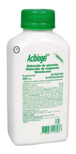 Acibiogel 360ml Menta