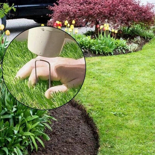 Estaca De Tienda De Campaña Con Forma De U, Estaca De Jardín