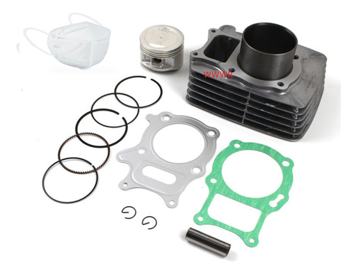 Kit De Cilindros Top 250 Honda 250x Piston Para Recon 1997-2