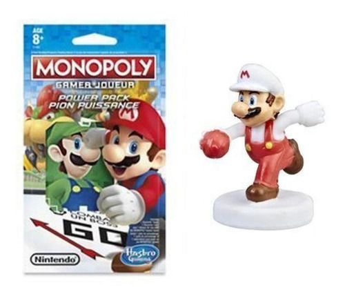 Mf Monopoly Gamer Power Pack - Fire Mario- Envío Gratis