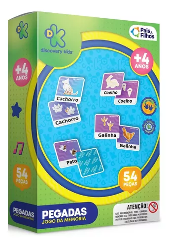 Jogo Tabuleiro Infantil Jovens Bichorama Animal Planet - Pais e