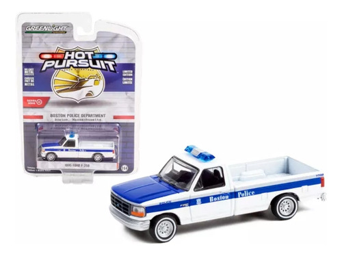 Greenlight 1:64 1995 Ford F-250 Policia Hot Pursuit Pickup