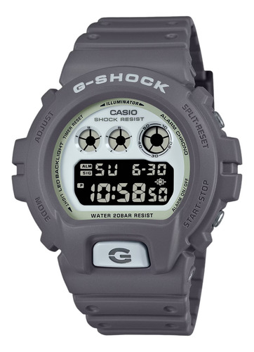 Reloj G-shock Dw-6900hd-8cr-gris Gris Gris Gris