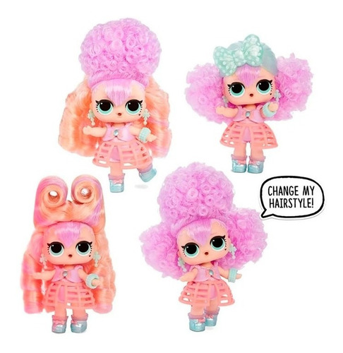 Muñeca Lol Surprise Hairvibes Con Pelo 564744 E. Full