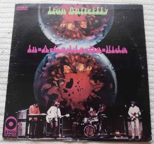 Iron Butterfly - In-a-gadda-da-vida ( L P Ed U S A 1969 Exe)