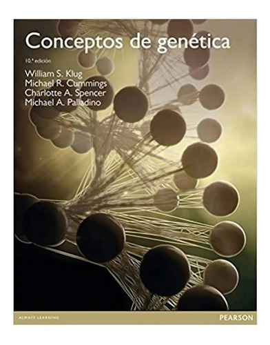 Conceptos De Genetica 10 E   Lab En Ingles En Tarjeta  - Klu