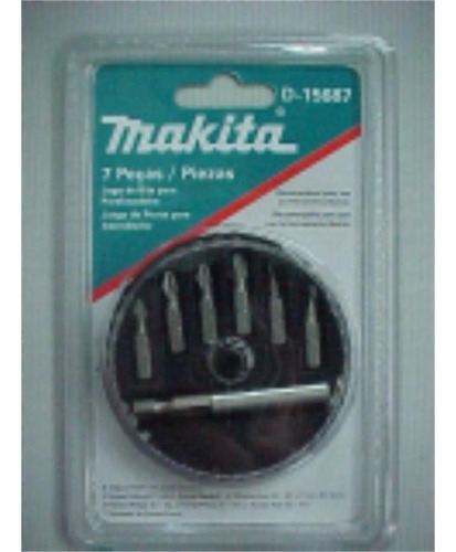 Ponteira Makita Kit Com 07 Pecas  D-15671